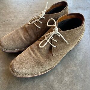 Unlisted Kenneth Cole Taupe Suede Chukka Boots